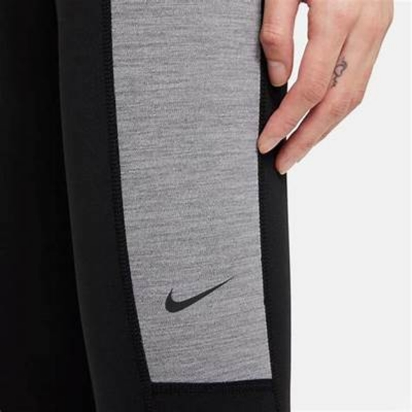Nike Womens Colorblock Dri-fit One Plus Size Mid-Rise 7/8 Tights - Picture 4 of 5